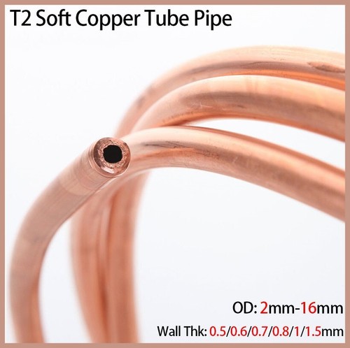 Red copper tube pipe - t2,