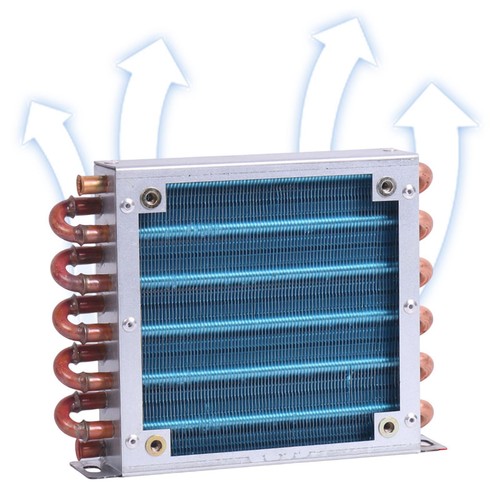 Freezer air cooled condenser - cooled,